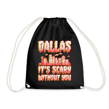 Lawn mowing, lawn mowers, gardeners, gardening - Drawstring Bag - black - Front