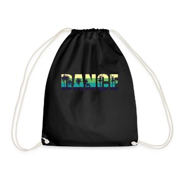 Ballet Danseuse Danse Ballerine - Sac de sport léger - noir - Devant
