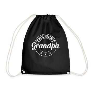 The Best Grandpa - Father's Day Best Dad Grandpa's - Turnbeutel - Schwarz - Vorne