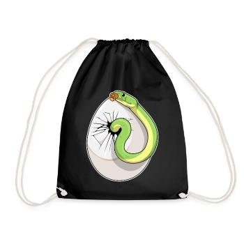 Tétine Serpent Bébé - Sac de sport léger - noir - Devant