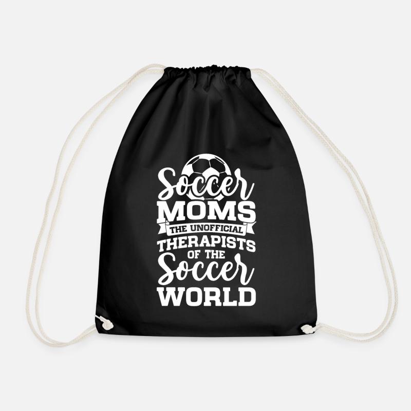 Fußball-Mutter Gameday Soccer Mom - Turnbeutel - Schwarz