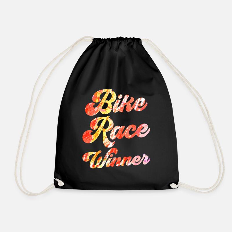 Vainqueur de la course cycliste Cycliste Course cycliste - Sac de sport léger - noir