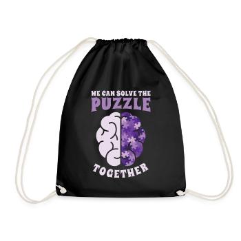 Infirmière Alzheimer’s Awareness Medical - Sac de sport léger - noir - Devant