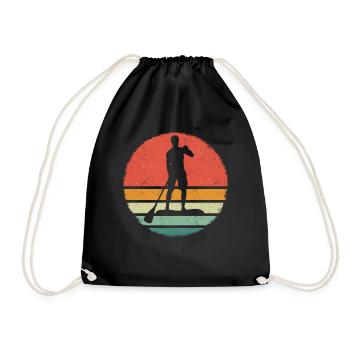 Stand up Paddle SUP Board Surf Paddle Paddle - Sac de sport léger - noir - Devant