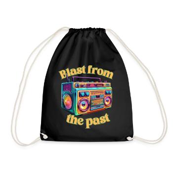 Mixtape Master - Drawstring Bag - black - Front