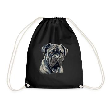 Cane Corso für einen Cane Corso Besitzer - Turnbeutel - Schwarz - Vorne