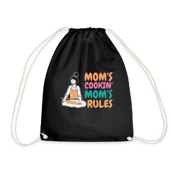 Fête des mères Vacances Grand-mère Cuisine Maman - Sac de sport léger - noir - Devant