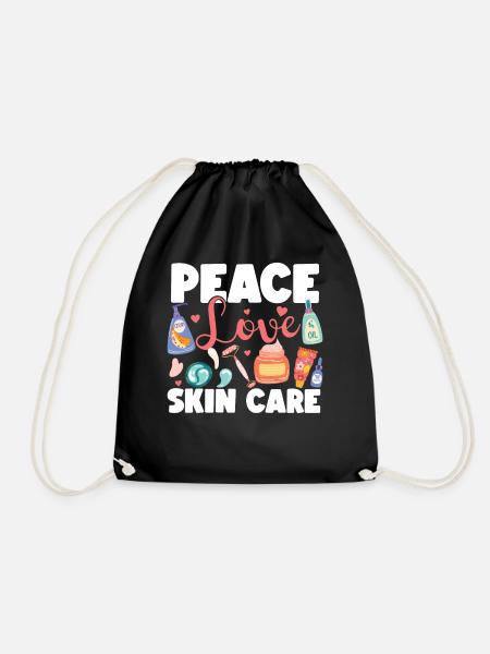 Cute Licensed Esthetician Skincare - Turnbeutel - Schwarz