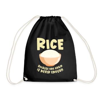 Cuisine asiatique Riz Philippines philippin - Sac de sport léger - noir - Devant