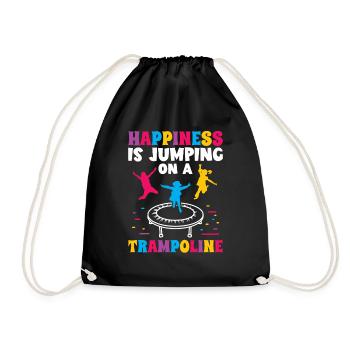 jumping gymnastic Kids Trampolines - Turnbeutel - Schwarz - Vorne