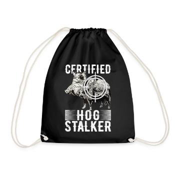 Chasseurs Chasse au sanglier - Sac de sport léger - noir - Devant
