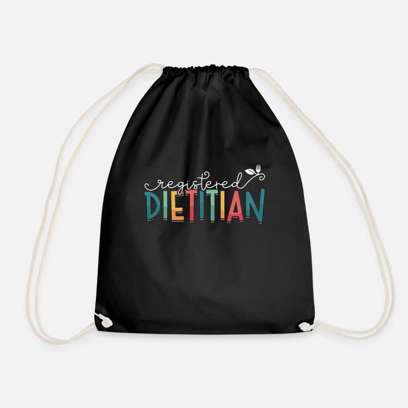 Registered Dietitian Loves Nutritionist Dietitians - Turnbeutel - Schwarz
