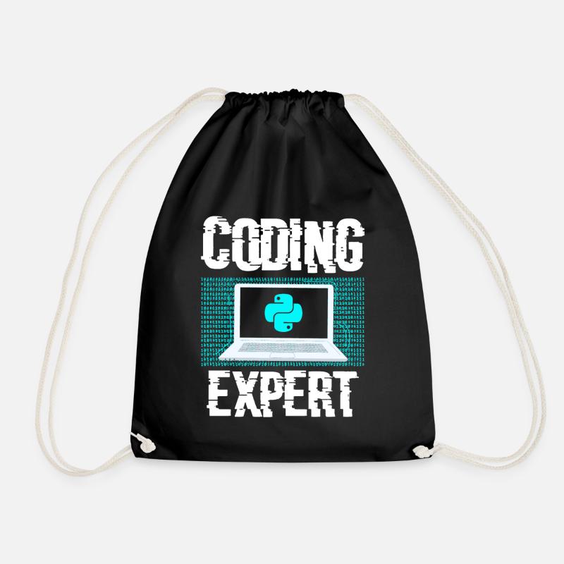 Programmeur de programmation codeur expert en codage - Sac de sport léger - noir