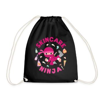 Cute Esthetician Skincare - Turnbeutel - Schwarz - Vorne