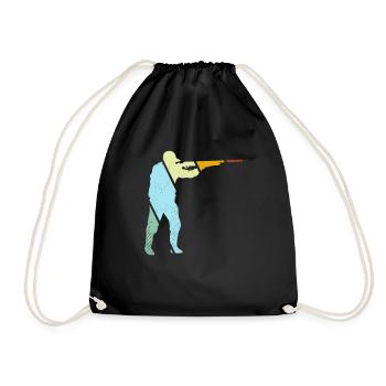 Hunter Rétro - Sac de sport léger - noir - Devant