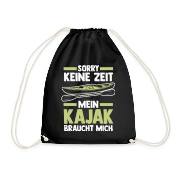 Schullehrerin Lehrerin - Turnbeutel - Schwarz - Vorne