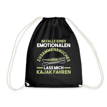 Schullehrerin Lehrerin - Turnbeutel - Schwarz - Vorne