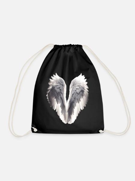 Ailes d’ange - Sac de sport léger - noir