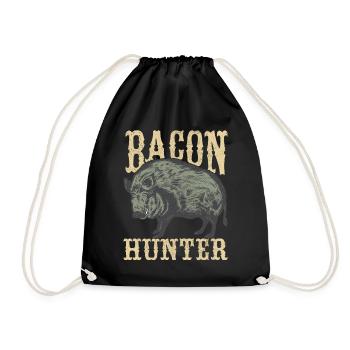 Chasseurs Chasse au sanglier - Sac de sport léger - noir - Devant