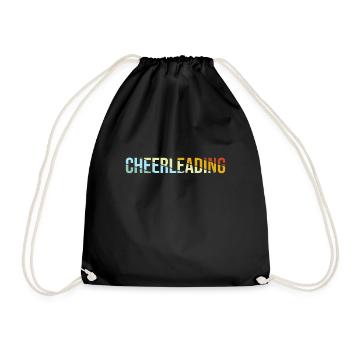 Cheerleading Rétro - Sac de sport léger - noir - Devant