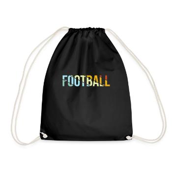 Football Rétro - Sac de sport léger - noir - Devant