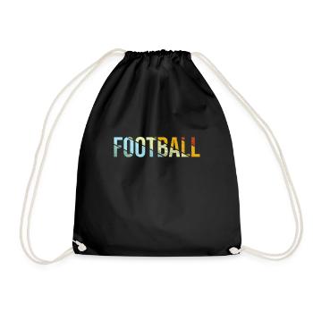 Football Rétro - Sac de sport léger - noir - Devant
