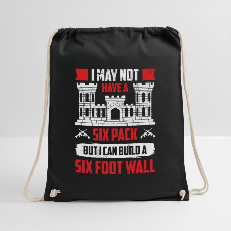 Combat Engineer Engineering Army Drawstring Bag
