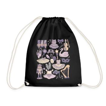 Ballet - Sac de sport léger - noir - Devant