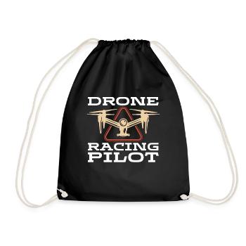Pilote de course de drones Quadcopter Fpv Race Drone Racer - Sac de sport léger - noir - Devant