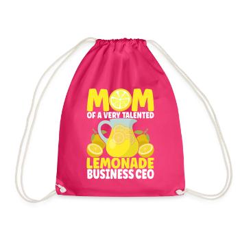 Stand de limonade Lemonade - Sac de sport léger - fuchsia - Devant