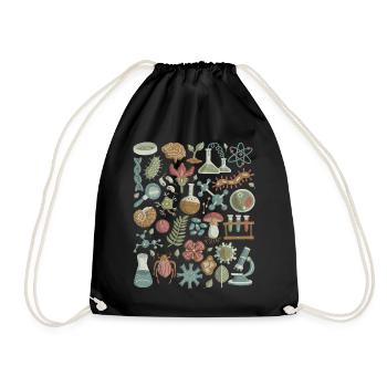 Biologie - Sac de sport léger - noir - Devant