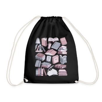 Livres - Sac de sport léger - noir - Devant