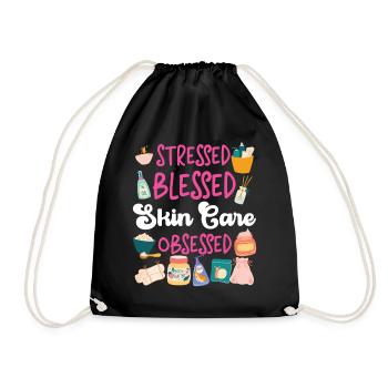 Cute Licensed Esthetician Skincare - Turnbeutel - Schwarz - Vorne