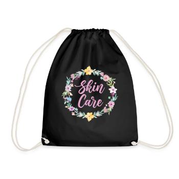 Cute Esthetician Skincare - Turnbeutel - Schwarz - Vorne