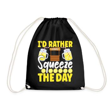 Stand de limonade Lemonade - Sac de sport léger - noir - Devant