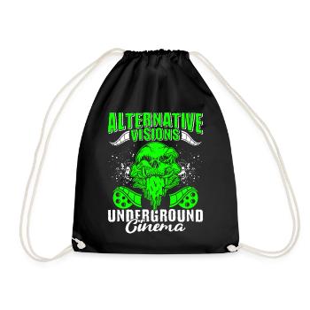 Film underground, Cinéma indépendant, Horreur - Sac de sport léger - noir - Devant