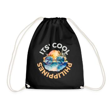 It's cool - Philippines - Drawstring Bag - black - Front