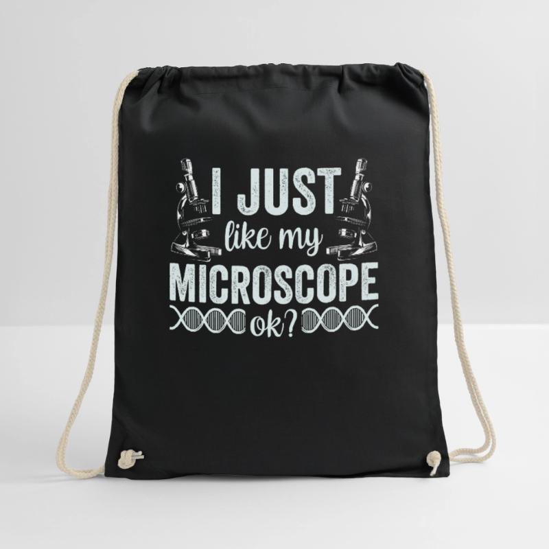J’aime vraiment mon microscope Microscope Sac de sport léger