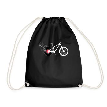 Record cycliste cycliste - Sac de sport léger - noir - Devant