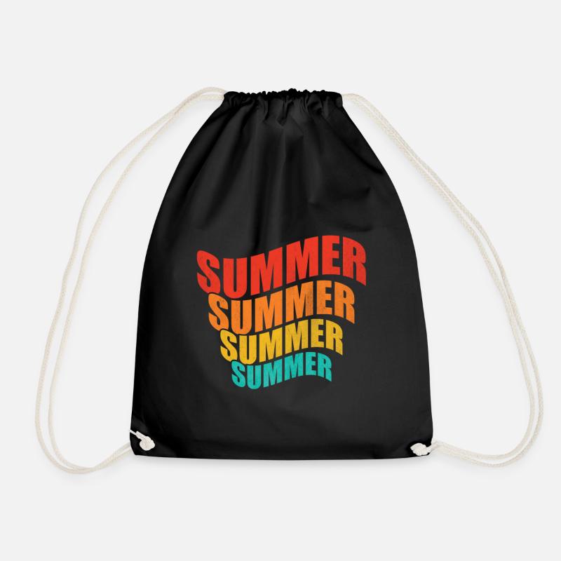 Sommer Sommer - Turnbeutel - Schwarz