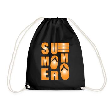 Été - Sac de sport léger - noir - Devant