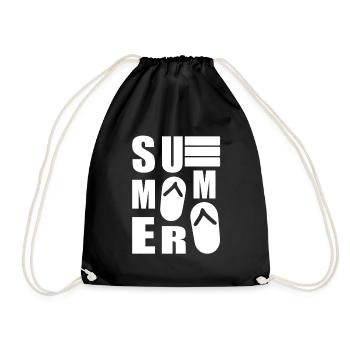 Été - Sac de sport léger - noir - Devant