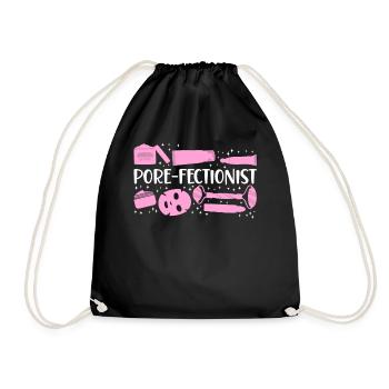 Cute Esthetician Skincare - Turnbeutel - Schwarz - Vorne