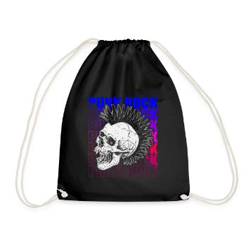 Punk Rock Pogo Anarchie Punks Punk Rocker Punk - Turnbeutel - Schwarz - Vorne