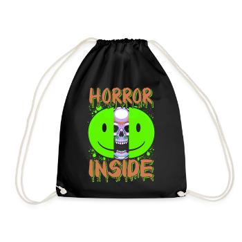 Zombie Horror Horror Film Festival + Halloween - Drawstring Bag - black - Front