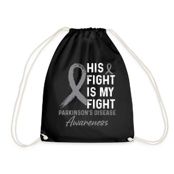 Parkinson's Awareness Month - Drawstring Bag - black - Front