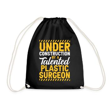 Chirurgien plasticien talentueux - Sac de sport léger - noir - Devant