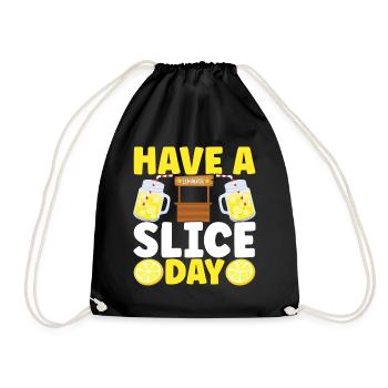 Stand de limonade Lemonade - Sac de sport léger - noir - Devant