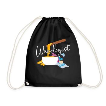 Cute Esthetician Skincare - Turnbeutel - Schwarz - Vorne