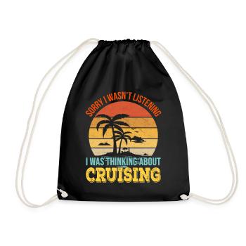 Désolé de ne pas écouter, je pensais à Cruising - Sac de sport léger - noir - Devant